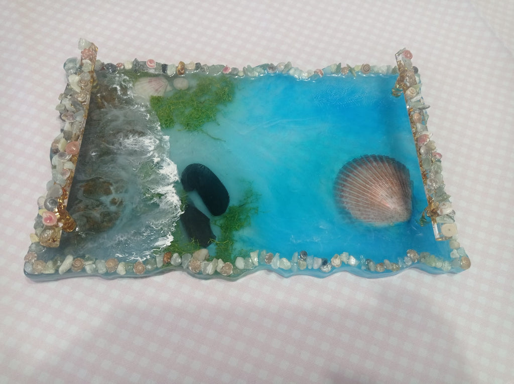 🌊 Ocean Tray Handmade — The Ocean on Your Table