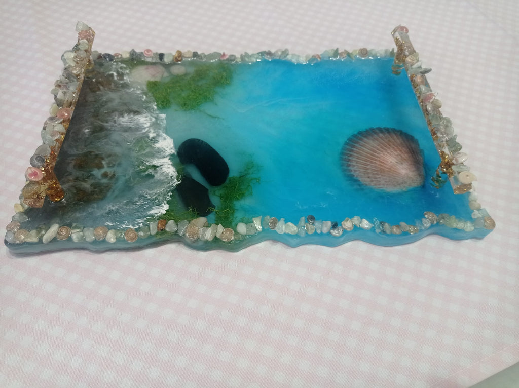 🌊 Ocean Tray Handmade — The Ocean on Your Table