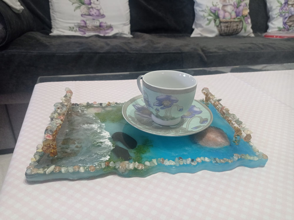 🌊 Ocean Tray Handmade — The Ocean on Your Table