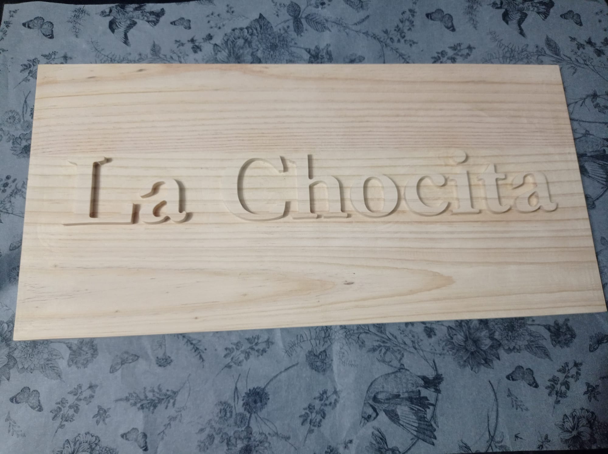 Engraved Personalized Wood Sign