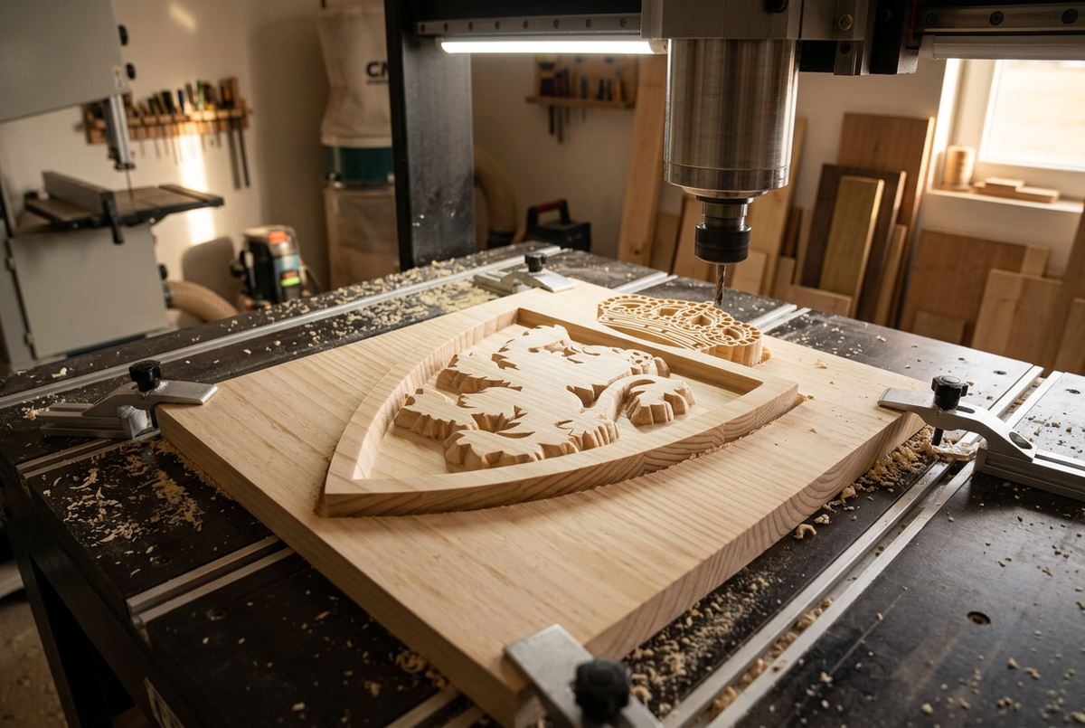 Tu escudo, tu orgullo: la pasión hecha madera